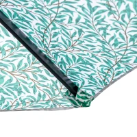 Outsunny Sonnenschirm, leichtes Öffnen und Schließen, Windhaube, zweiteiliger Metallmast, grün, 2,92 x 2,92 x 2,50 m(m-9)