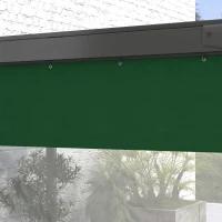 Outsunny Set of Two 3 x 2m Replacement Pergola Panels - Green(m-9)