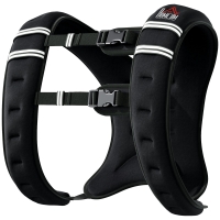 HOMCOM Gewichtsweste10 KG Laufweste Damen Herren für Muskelaufbau Krafttraining, Laufen, Fitness, Cross Training