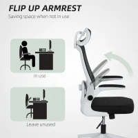 HOMCOM Multi-Adjust Office Chair - Black(m-7)