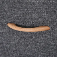 HOMCOM Coat Rack with 3 Drawers Storage Rack with Steel Frame for Bedroom Hallway Home Furniture Grey(m-9)