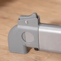 HOMCOM Cuna de Bebé 2 en 1 Cuna de Viaje Plegable con Altura y Patas Ajustables de 5 Niveles Convertible en Cama Bolsa de Transporte Hasta 9 kg 86x50x83 cm Gris(m-8)