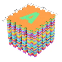 Tapis de sol puzzle mousse 26 pièces alphabet(m-3)