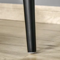 HOMCOM Set da Toeletta Tavolo per Trucco, Specchio e Sgabello con 3 Cassetti e Ripiani(m-8)