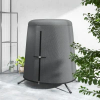 Outsunny 196 x 230 cm Hanging Egg Chair Protective Cover - Grey(m-8)