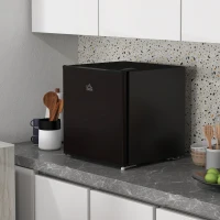 HOMCOM 35L Mini Freezer, -24℃ to -14℃ Temperature - Black(m-9)