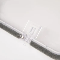 PawHut Katzenklappe Hundeklappe 4 Verschluss-Optionen mit Magnet runde Haustierklappe für Innentür Klappe für Haustiere bis 25 kg Ø44 cm(m-9)