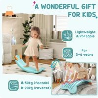 AIYAPLAY Balance Board for Kids Balance Training & Sensory Play, Light Blue(m-6)