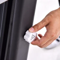 HOMCOM Cinta de Correr Velocidad 1-12 km/h Cinta de Correr Plegable con 12 Programas Pantalla LCD 71x128x122 cm Negro(m-8)