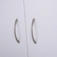 HOMCOM Scarpiera Slim da Parete, Mobile Multiuso con 2 Ante e Ripiani Regolabili per Camera da Letto e Ingresso, in Legno, 80x32x91cm(m-8)