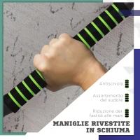 SPORTNOW Pesi da Palestra Set 4 in 1 da 40kg totali, utilizzabile come Kettlebell, Manubri e Bilancieri(m-6)