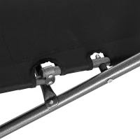 Outsunny 2 in 1 Folding Sun Lounger Reclining Garden Chair Set of 2 with 2-Level Adjustable Backrest, Outdoor Zero Gravity Recliner Garden Chairs with Head Pillow and Armrests, Black(m-8)