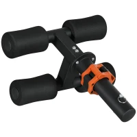 SPORTNOW Tibialis Trainer Tib Bar for Strengthening Calves Shins Ankles, Fits 5cm Weight Plates(m-1)