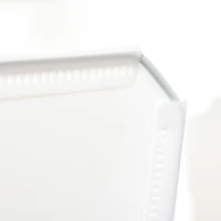 HOMCOM Modulares Regalsystem, Steckregal, zusammensetzbar aus 12 Würfeln 125 x 32 x 125 cm, Kunststoff+Stahl Schwarz(m-9)