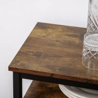 HOMCOM Weinregal Weinhalter Standregal für 20 Flaschen Flaschenregal Dekoregal für Bar Esszimmer Metall Schwarz 50 x 32 x 100 cm(m-7)