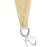 Outsunny Tenda Parasole Triangolare a Vela Anti UV, 5x5x5 m, Beige(m-8)