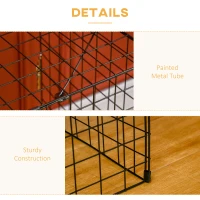 HOMCOM Extendable Fire Guard Screen, Freestanding Fire Screen Spark Guard, Folding Fireplace Cover, Wire Mesh, Child & Pet Safety Barrier for Fireplaces, 81.5-160cm, Black(m-6)