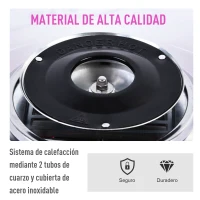 HOMCOM Máquina de Algodón de Estilo Retro con Medidor y 10 Palos de Bambú Acero Inoxidable y Aluminio 30x30x28 cm Rosa(m-5)