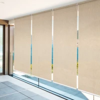 HOMCOM WiFi Smart Roller Blinds Work with TUYA App, Window Shade with Rechargeable Battery, Electric Shades Blind Easy Fit Home Office Living Room Bathroom Kitchen, Brown, 90cm x 180cm(m-10)