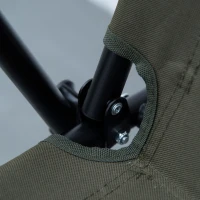 Outsunny Faltstuhl 2-Sitzer faltbar Campingstuhl mit Armlehnen Getränkehalter Outdoor Klappstuhl bis 160 kg belastbar robust Angelstuhl Gartenstuhl für Garten Camping Strand(m-9)