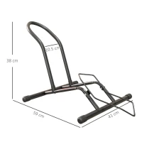 Two Bike Stands, Bicycle Storage Rack, for Indoor Garages, Home, Office(m-3)