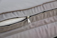 Outsunny Sdraio da Giardino in Rattan PE con Schienale Regolabile e Cuscino, 207x70x70cm, Grigio(m-9)