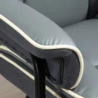 Vinsetto Fauteuil de Bureau Gamer Chaise de bureau Ergonomique Hauteur réglable Dossier Bascule et Inclinable Pivotante à 360°(m-9)