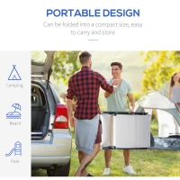 Outsunny Sun Lounger Steel Frame Outdoor Folding Chaise Texteline Lounge Chair Recliner with Headrest & 7 Levels Adjustable Backrest, Cream White(m-6)