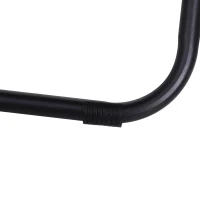 Outsunny Sedia Pieghevole da Campeggio o Pic Nic, Seduta Imbottita Struttura in Metall0, 80 x 80 x 75cm, Azzurro(m-6)