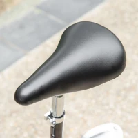 HOMCOM Trottinette Électrique 120 W Pliable pour Enfants de 7 à 12 Ans 10 Km/h Max. Hauteur Guidon Réglable 2 Roues en PU Coloris Noir et Argent(m-8)