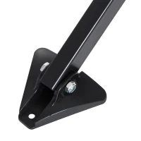 HOMCOM Pied d'atelier Pliable vélo réparation support pied de montage pivotant 360° hauteur réglable argent(m-8)
