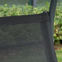 Outsunny 2 Seater Garden Swing Seat Double Bed Swing Chair Outdoor Hammock Bench w/ Adjustable Tilting Canopy, Texteline Seats and Steel Frame, Beige(m-9)