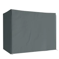 Outsunny 220 x 125cm Three-Seater Swing Chair Protective Cover - Grey(m-11)