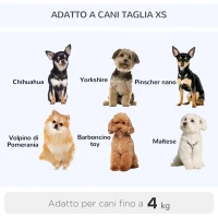 PawHut Trasportino Zaino  2 in 1 per Cani e Gatti con Tasche Laterali, Maniglia Telescopica e Ruote, 42x25x55cm, Grigio(m-8)