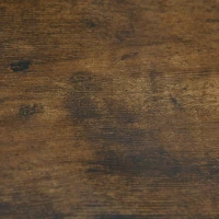 HOMCOM Mobile Libreria a 7 Cubi di Diverse Dimensioni in MDF, Arredamento Moderno Casa e Ufficio, 50x24x106cm, Marrone Rustico(m-8)