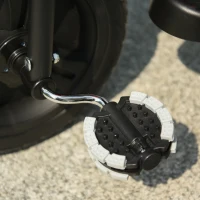 HOMCOM Triciclo Evolutivo para Bebés 6 en 1 Triciclo para Niños de 1-5 Años Bicicleta para Niños con Toldo Plegable Mango Telescópico Desmontable Cinturón de Seguridad y Cesto 95x50x106 cm Rojo(m-8)