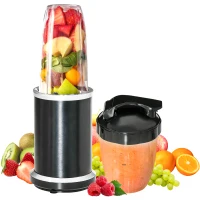 HOMCOM 1000W One-Speed Blender, with Accessories(m-1)