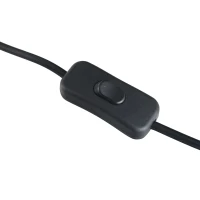 HOMCOM Crystallite Table Lamp w/ Fabric Lampshade Switch Beautiful Glass Elegant Reflective Home Bedroom Furnishing Freestanding(m-8)