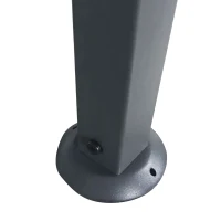 Outsunny 2.5M (8ft) New Double-Tier BBQ Gazebo Grill Canopy Barbecue Tent Shelter Patio Deck Cover - Grey(m-7)