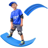 ZONEKIZ Balance Board, Kids Wobble board, for Ages 3-6 Years - Dark Blue(m-10)