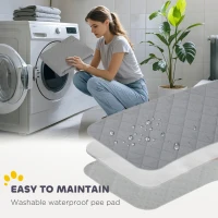 PawHut Steel Dog Whelping Box with Washable Whelping Pad, Wind-Resistant Cloth, for Small, Medium Dogs, 102 x 102 x 60cm(m-6)