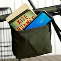 Outsunny Sedia da Pesca Pieghevole con Poggiapiedi Rimovibile, in Poliestere e Acciaio, 140x81x63 cm, Nero e Verde(m-8)