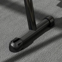 SPORTNOW Rameur hydraulique à 12 niveaux avec écran LCD, pour l'entraînement cardio à domicile, charge max. 130 kg, noir(m-8)