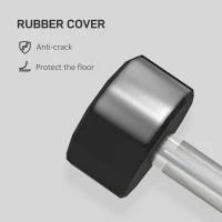 SPORTNOW Dumbbells Weights Set with 12-Sided Shape and Non-Slip Grip for Men Women Home Gym Workout, 2 x 12kg(m-5)