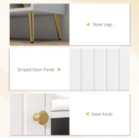 HOMCOM Shoe Storage Unit, with Padded Seat - White(m-6)