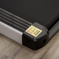 HOMCOM Electric Treadmill Walking Machine 735W Motorised Walking Treadmill 1-6km/h Aerobic Exercise Walking Pad w/ LED Display & Remote Control(m-9)