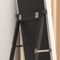 HOMCOM 157 x 37cm Elegant Full-Length Mirror - White/Gold-Tone(m-9)