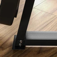 SPORTNOW Support de poids pour plaques, barres et haltères -  rack de rangement pour plaques de poids capacité max. 300 kg(m-9)