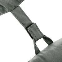 Outsunny Cuscino per Sdraio Lettino Prendisole da Giardino Grigio 198x53x5cm(m-9)