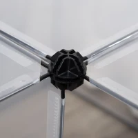 PawHut Enclos pour petits animaux design DIY cage modulable pour cochon d'Inde lapin chinchillas petits animaux domestiques 27 panneaux noir(m-7)